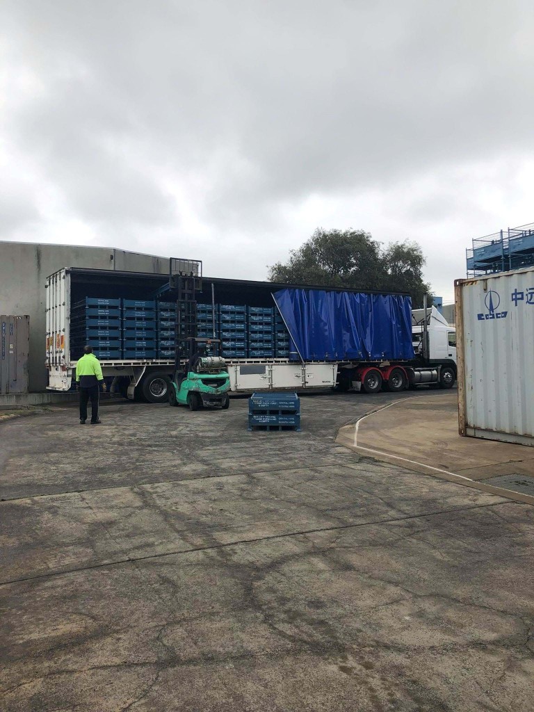 Crypal team loading stillages